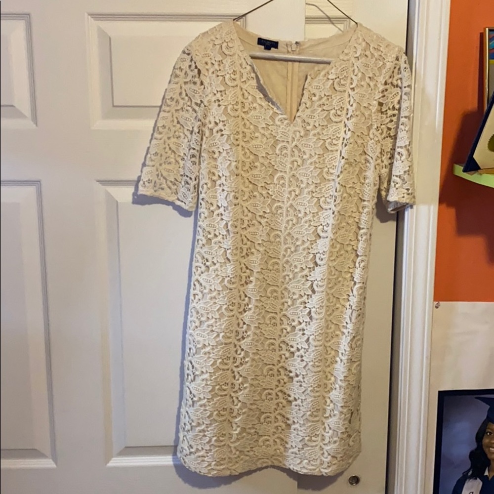 Cream Dress